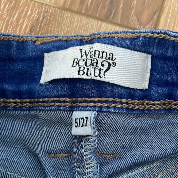 juniors denim shorts - Picture 2 of 3